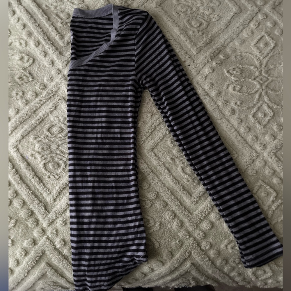 Striped Long Sleeve Top